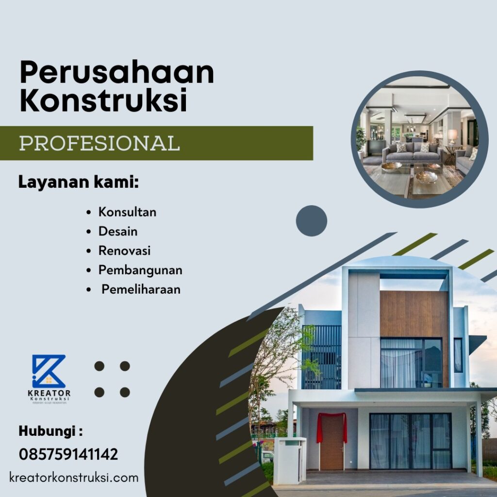 Jasa Bangun Rumah Terbaik Cijerah Bandung - Kreator Konstruksi